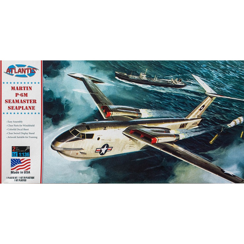 1/136 US Navy Martin P-6M Seamaster Seaplane