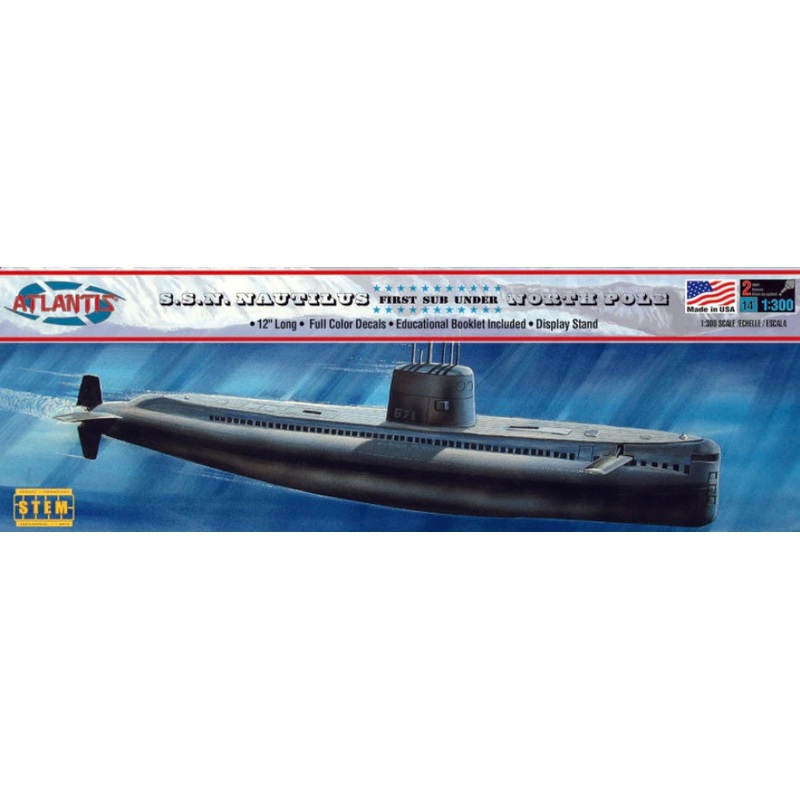 1/300 SSN 571 Nautilus Submarine
