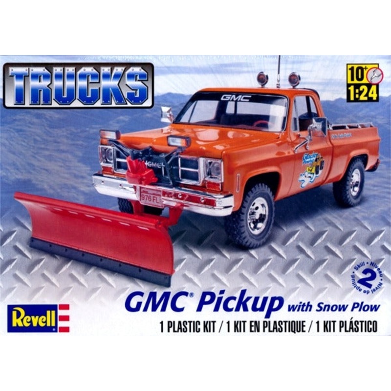 1/24 GMC Pickup with Snow Plow