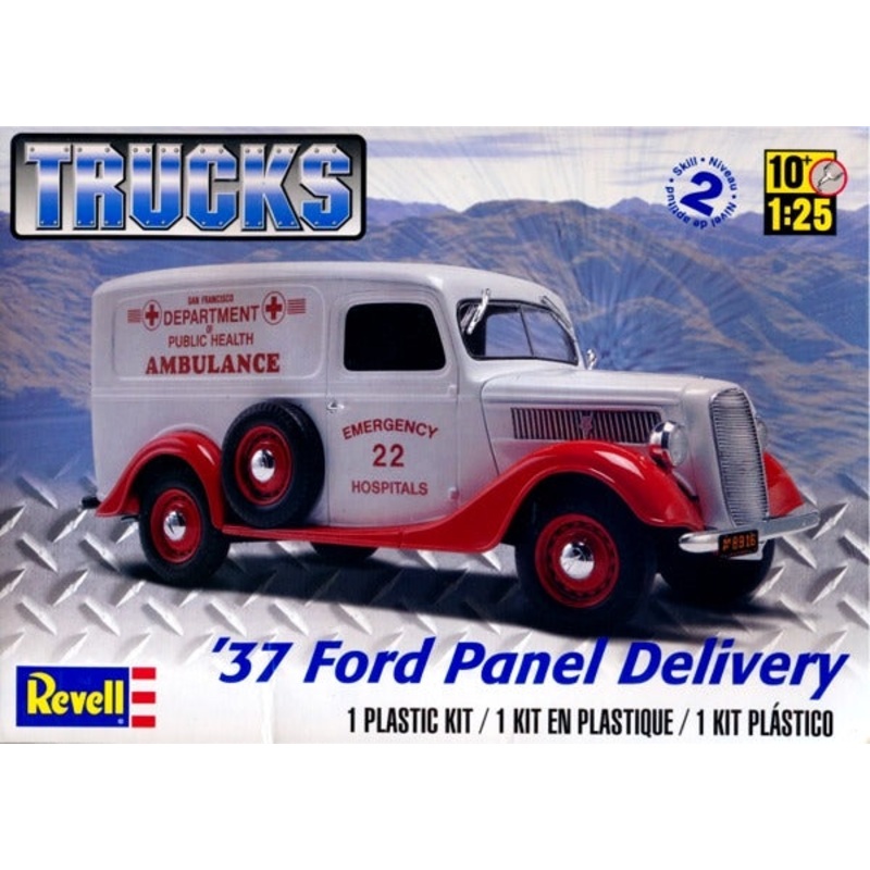 1/25 1937 Ford Panel Truck