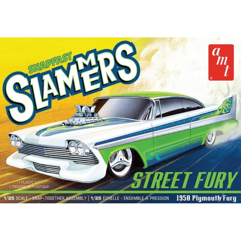 1/25 1958 Plymouth Street Fury 'Slammers' SNAP