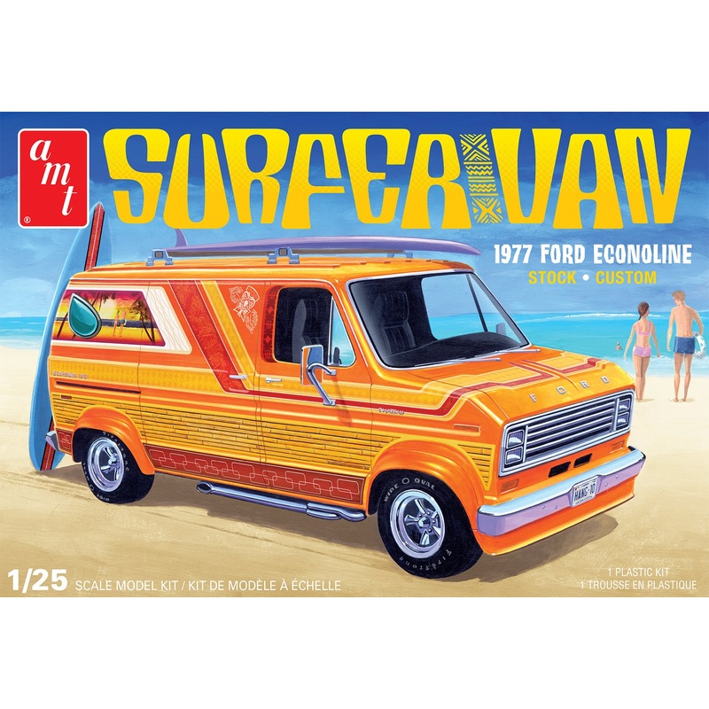 1/25 1977 Ford Econoline Surfer Van