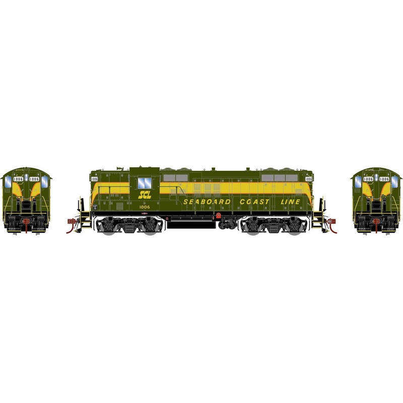 HO GP9 with DCC & Sound Seaboard Coast Line #1006