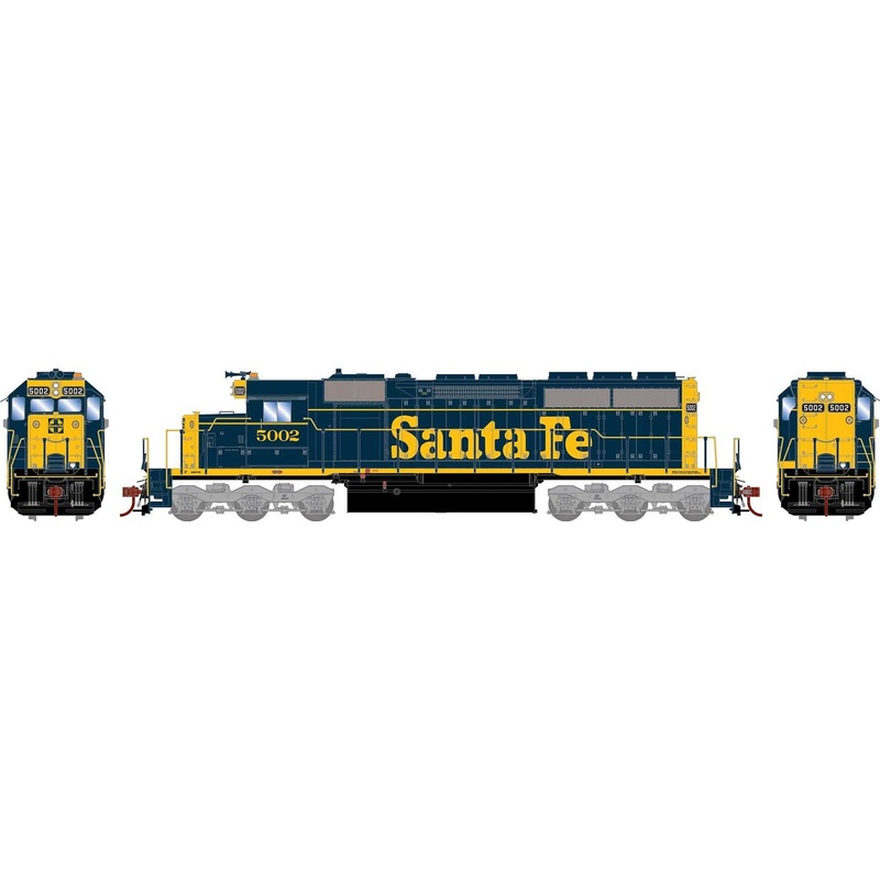 HO SD40 Santa Fe #5002