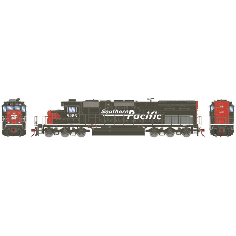 HO SD40T-2 Southern Pacific/ Speed Letter #8256