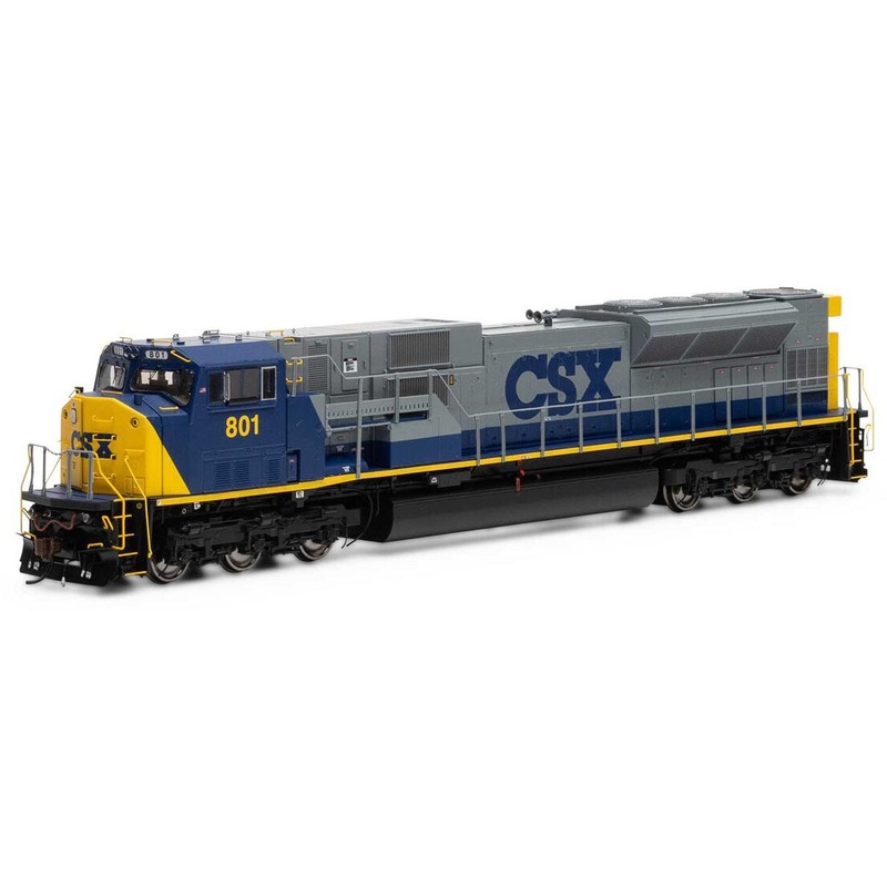 HO SD80MAC with DCC & Sound CSX #801