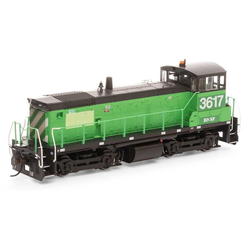 HO SW1000 with DCC & Sound BNSF #3617