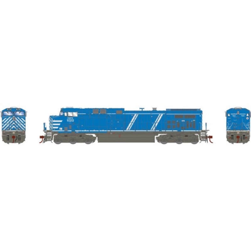 HO AC4400CW with DCC & Sound CEFX #1020