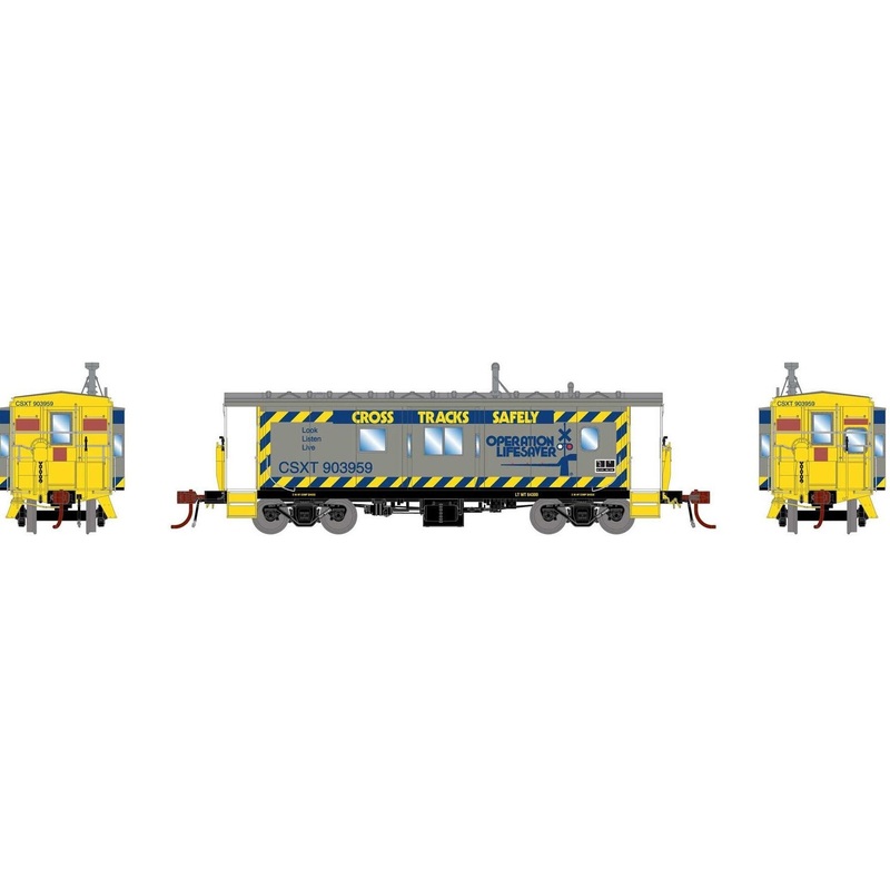 HO C-27 ICC Caboose With Lights, CSX/OLS/ORB #903959