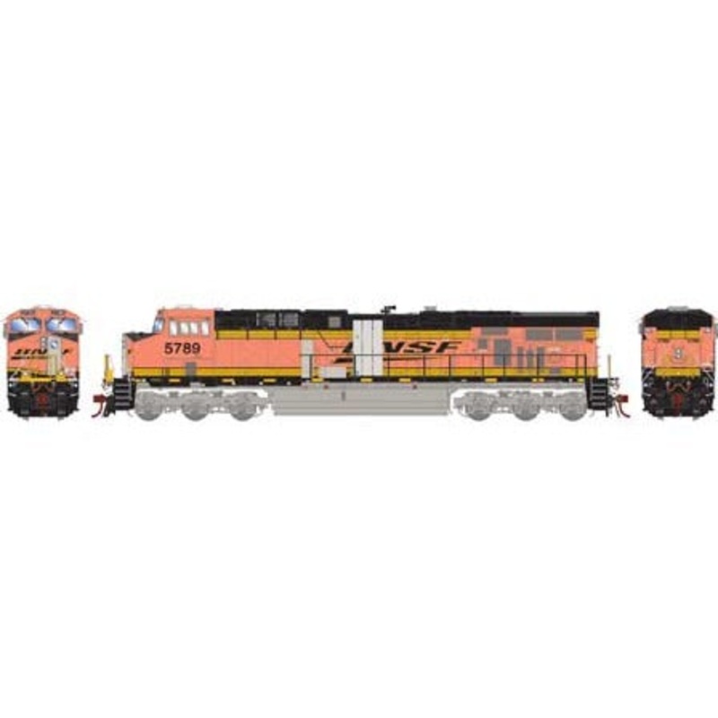 HO ES44AC, BNSF with PTC Primer #5789