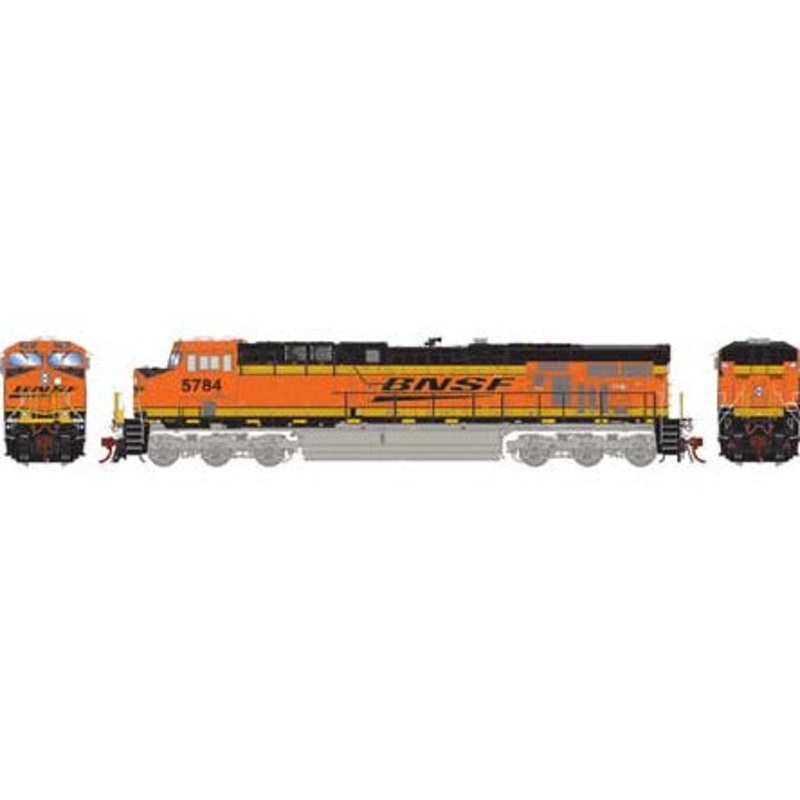 HO ES44AC with DCC & Sound, BNSF Railway #5784