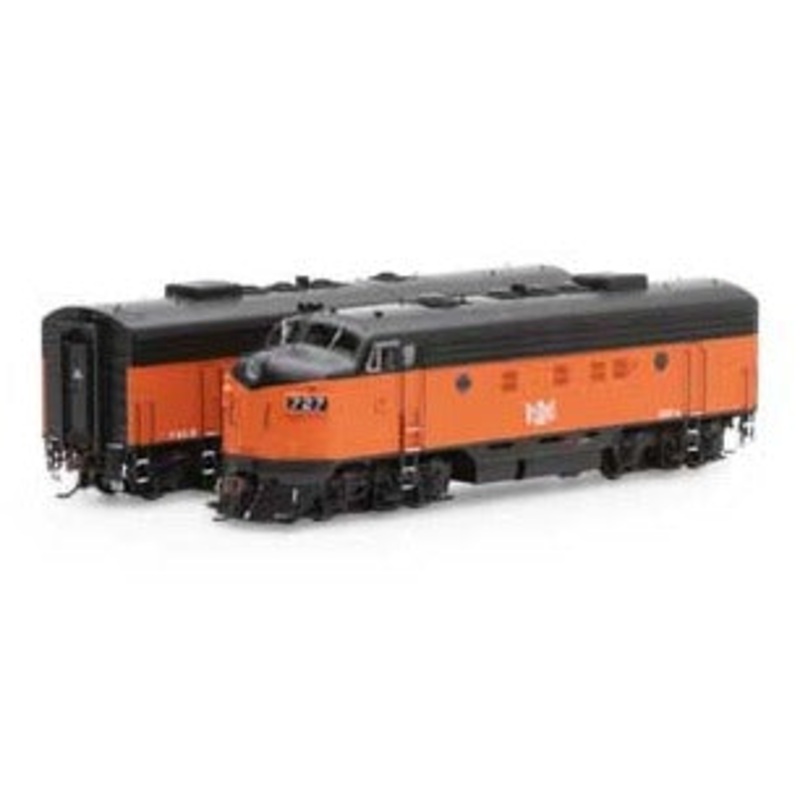 HO F7 A/B w/DCC & Sound, B/Freight #727A/#721B