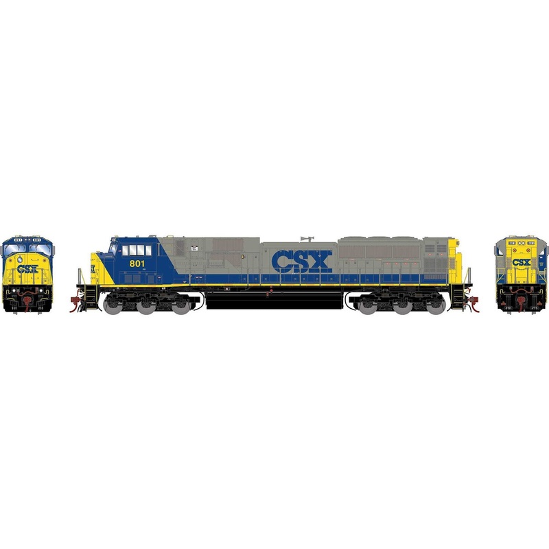 HO G2 SD80MAC CSXT/YN2 #801