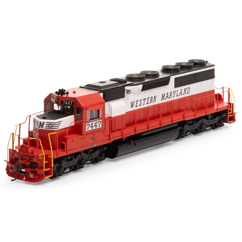 HO SD40R with DCC & Sound Western Maryland #7447