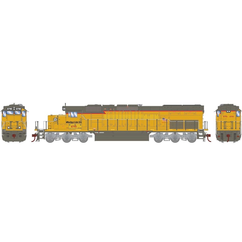 HO SD40T-2 W/Ex-UP #8795