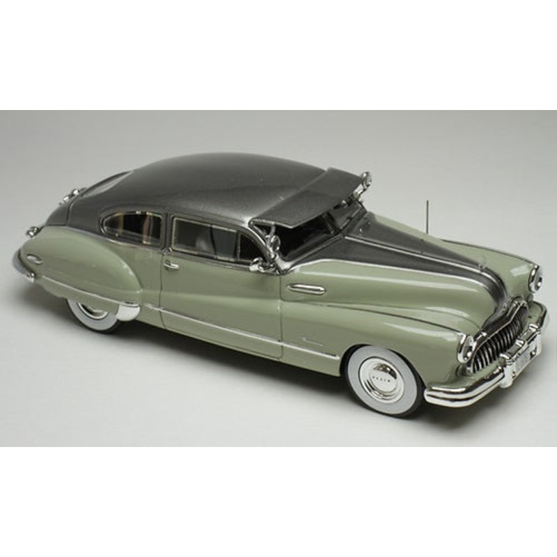 1/43 1948 Buick Roadmaster Coupe Light Green and Cumulus Gray Metallic