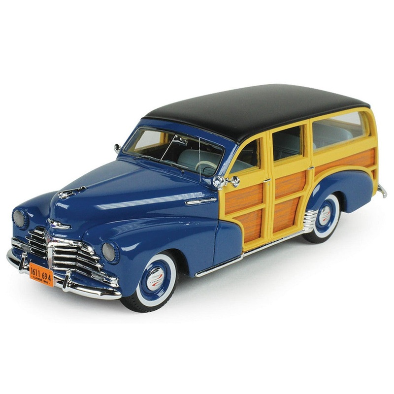 1/43 1948 Chevrolet Fleetmaster Woodie Blue