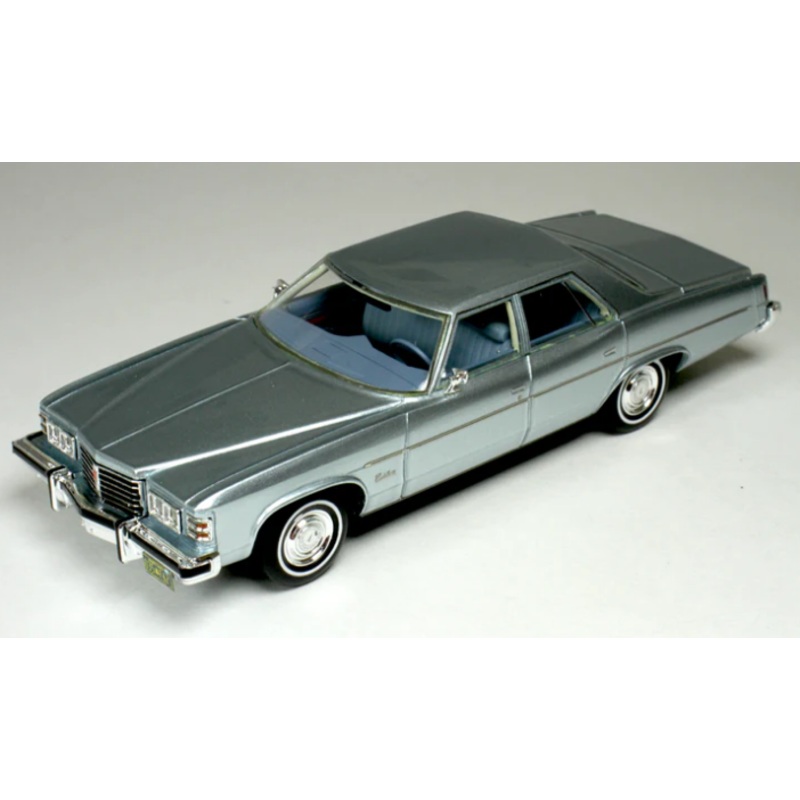 1/43 1976 Pontiac Catalina Athena Blue Metallic with Light Blue Interior