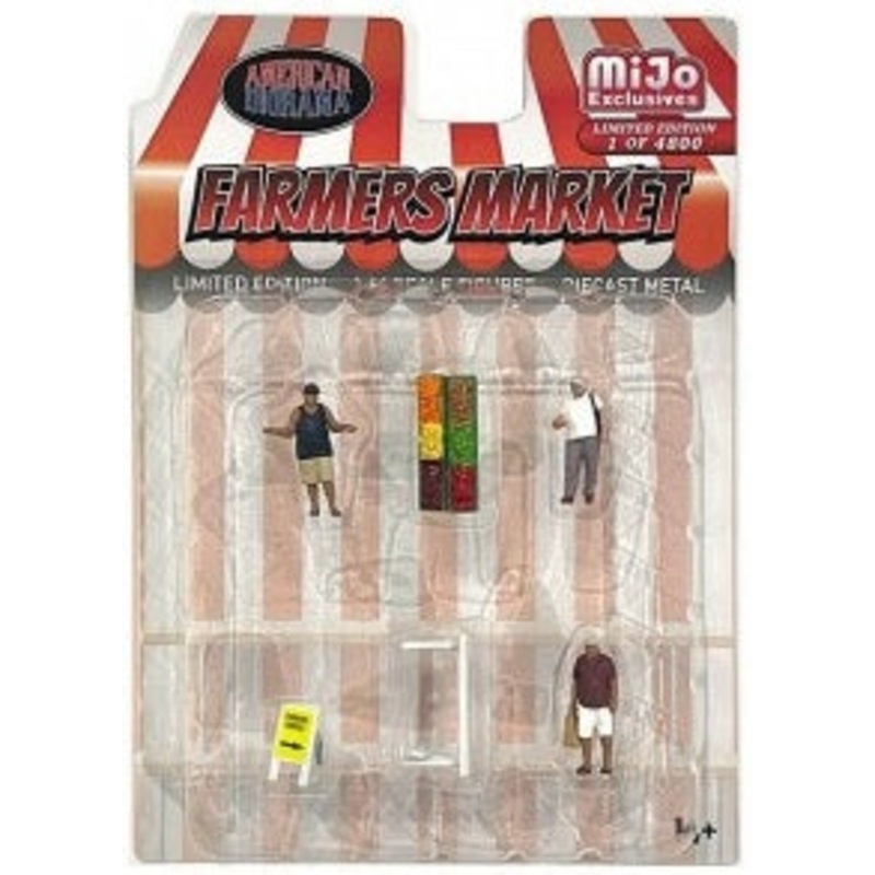 1/64 Farmers Market Figure Set