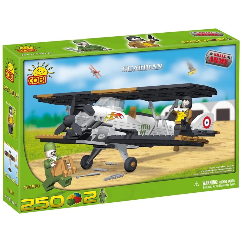 Military Guardian Bi-Plane 250 Pieces