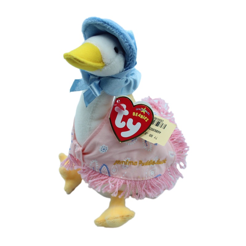 Ty Beanie Baby: The Tale of Jemima Puddle-duck the Duck - Gold Letters