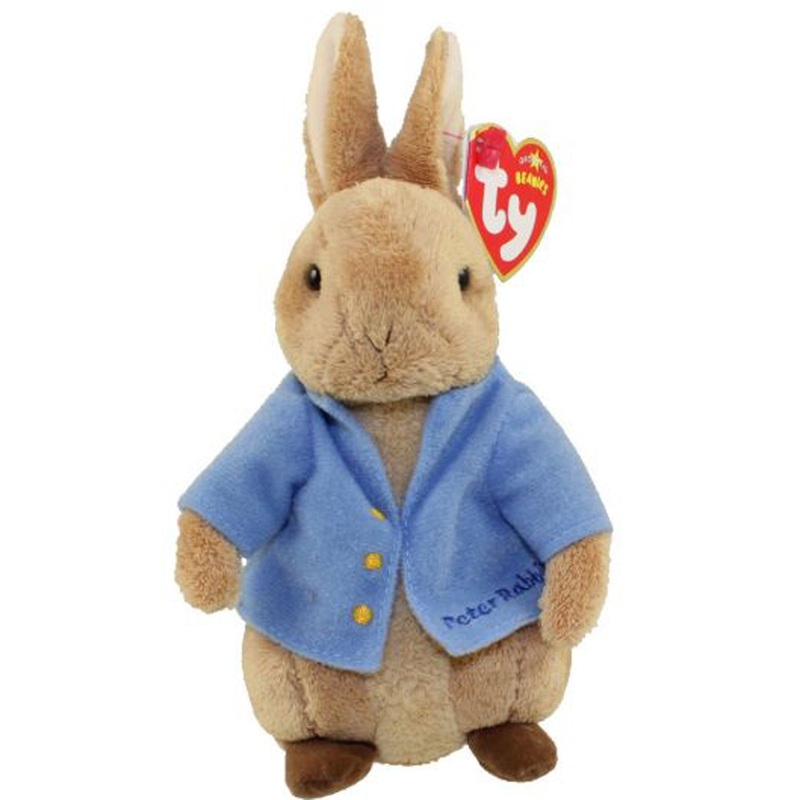 Ty Beanie Baby: The Tale of Peter Rabbit - Blue Letters