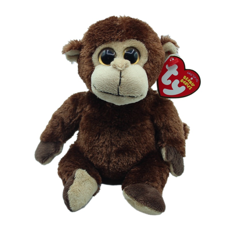 Ty Beanie Baby: Vines the Monkey - Big Eyes