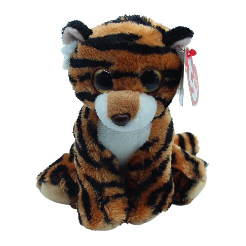 Ty Beanie Baby: Stripers the Tiger - Big Eyes