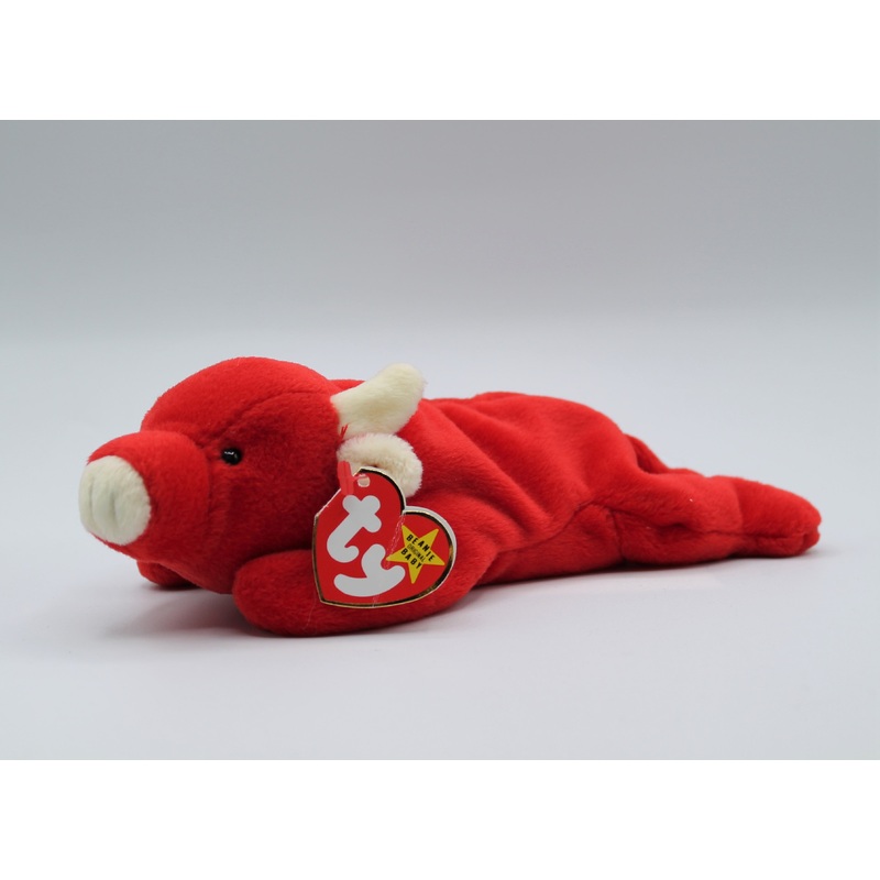 Ty Beanie Baby: Tabasco the Bull | Creased Tag