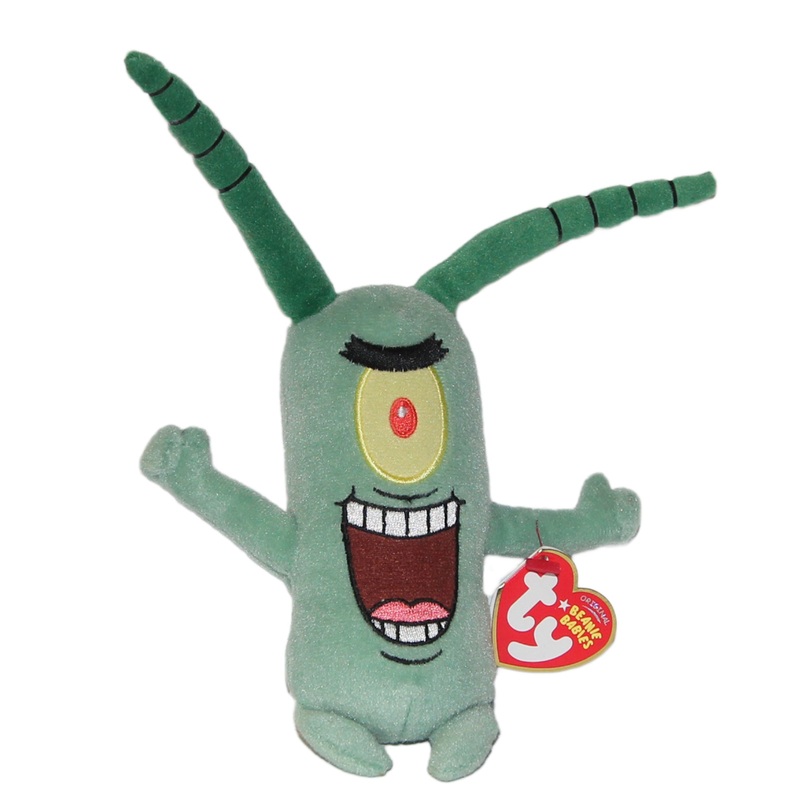 Ty Beanie Baby: Plankton - SpongeBob