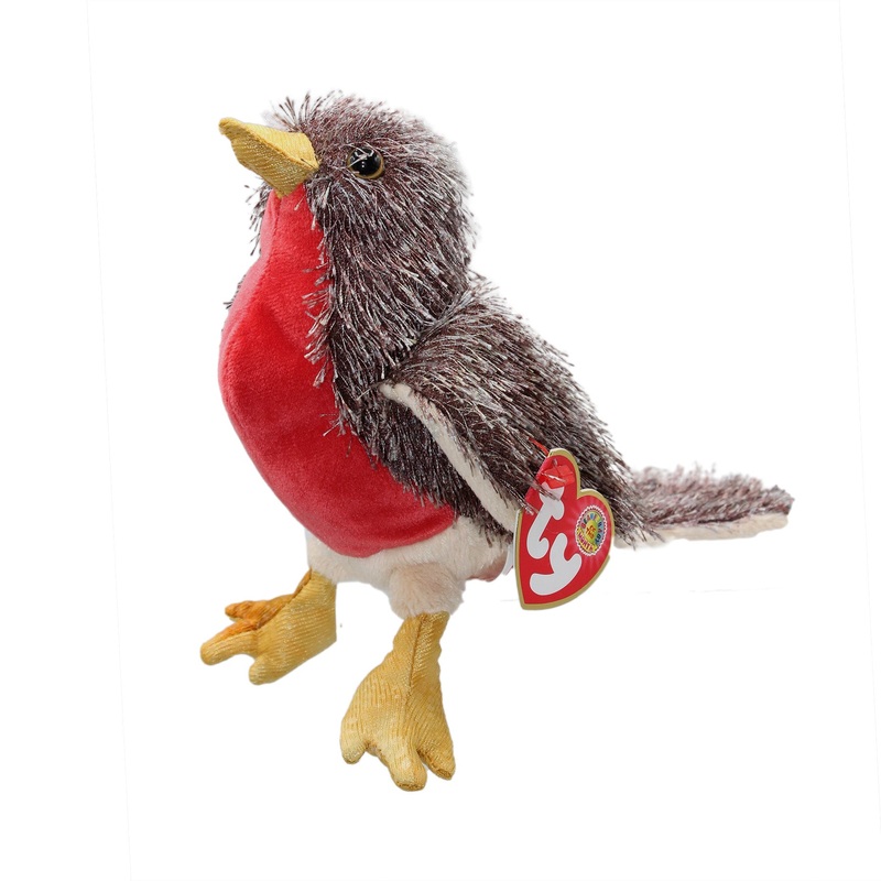 Ty Beanie Baby: Serenade the Robin BBOM April 2005