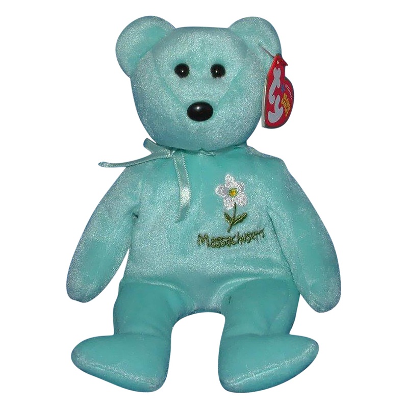 Ty Beanie Baby: Massachusetts Mayflower the Bear