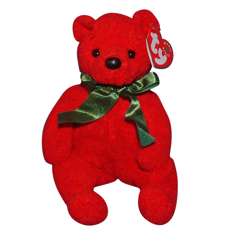 Ty Beanie Baby: Mistletoe the Bear