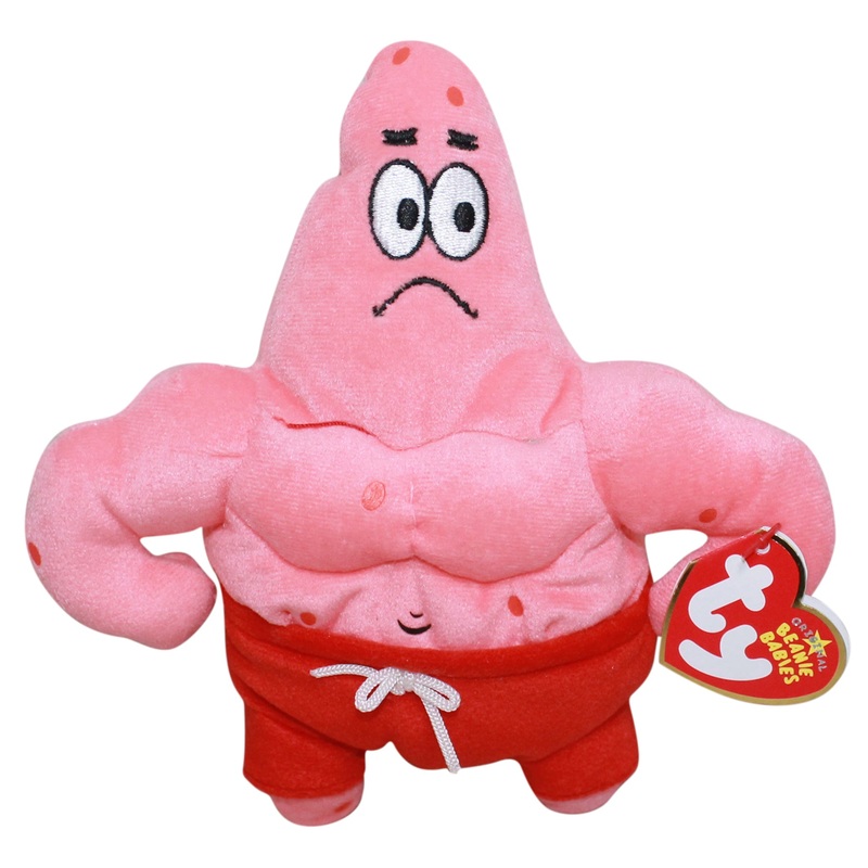Ty Beanie Baby: Muscle Man Star the Starfish - SpongeBob SquarePants