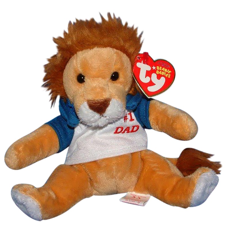 Ty Beanie Baby: My Dad the Lion
