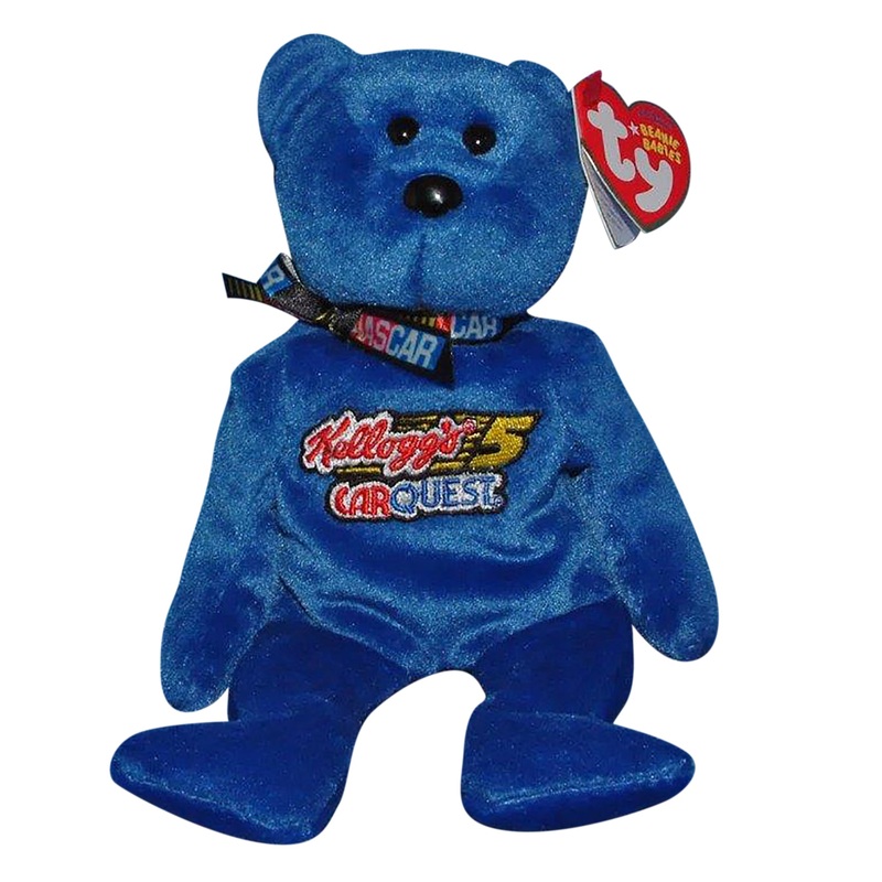 Ty Beanie Baby: NASCAR Bear Kyle Busch #5
