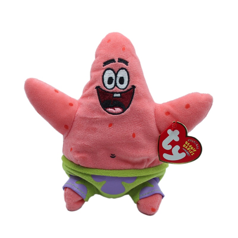 Ty Beanie Baby: Patrick Star the Starfish - SpongeBob SquarePants