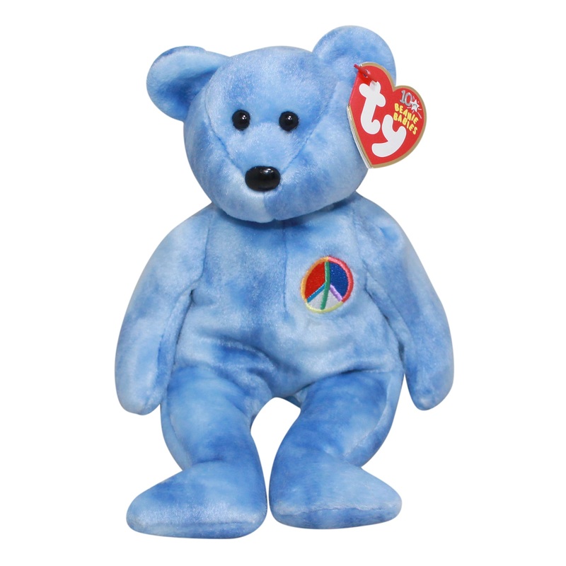 Ty Beanie Baby: Peace the Bear
