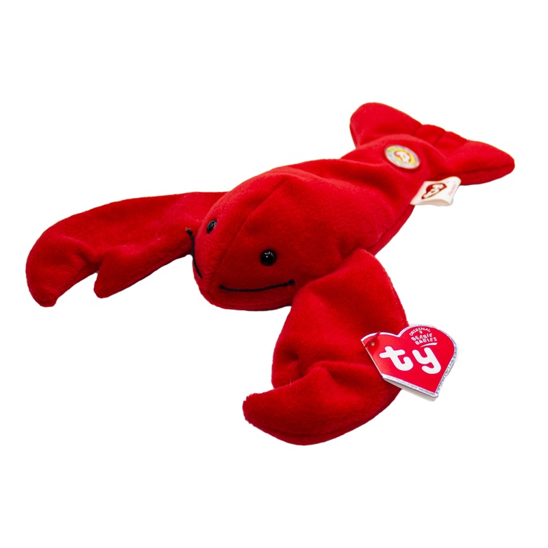 Ty Beanie Baby: Pinchers the Lobster BBOC - Original 9 Replica