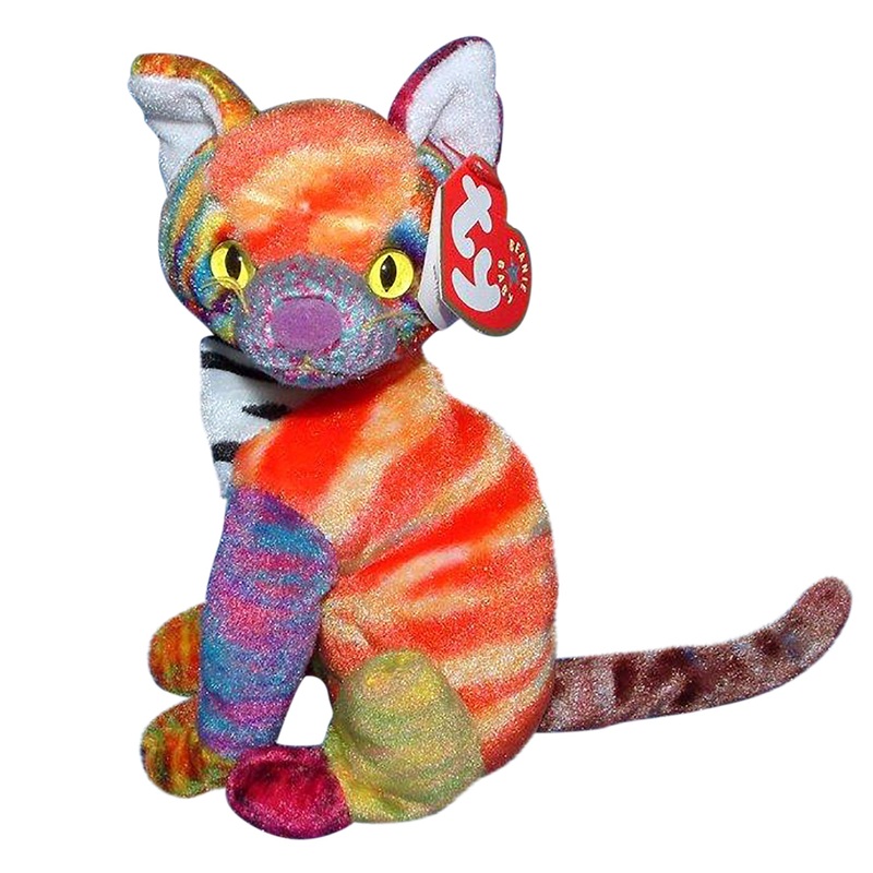 Ty Beanie Baby: Kaleidoscope the Cat