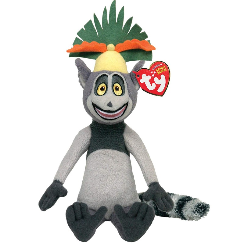 Ty Beanie Baby: King Julien the Lemur