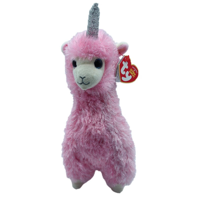 Ty Beanie Baby: Lana the Llama - Glitter Eyes