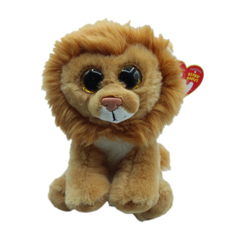 Ty Beanie Baby: Louie the Lion - Glitter Eyes