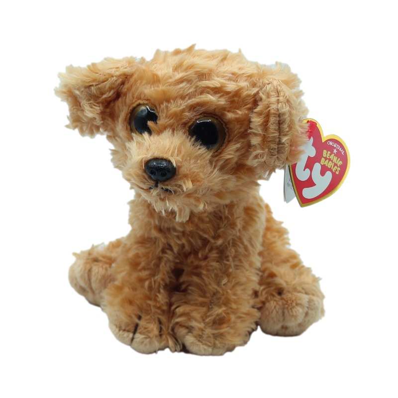 Ty Beanie Baby: Luke the Dog - Brown