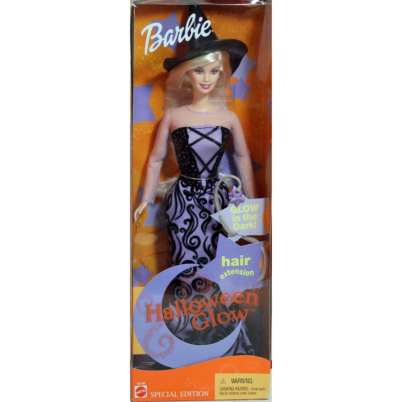 2002 Halloween Glow Barbie (55196)