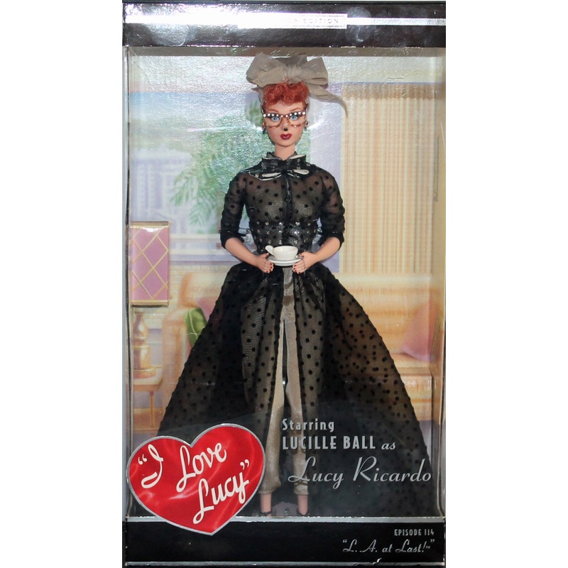 2002 Lucille Ball #114 'LA at Last!' Barbie (B1078)