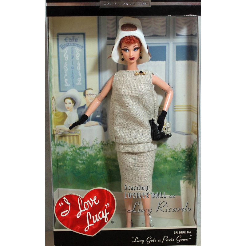 2002 Lucille Ball #147 'Paris Gown' Barbie (B0313)