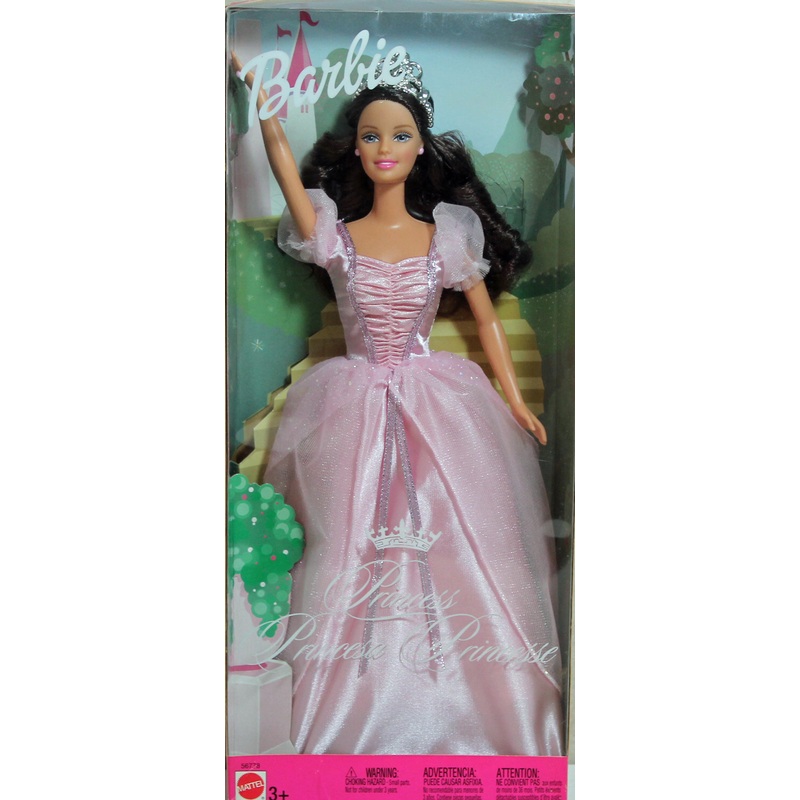 2002 Princess Princesa Princesse Barbie (56778) - Brunette