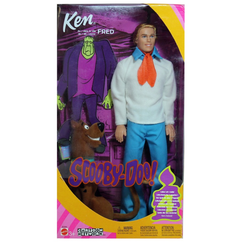 2002 Scooby-Doo Ken as Fred Barbie (B3284)