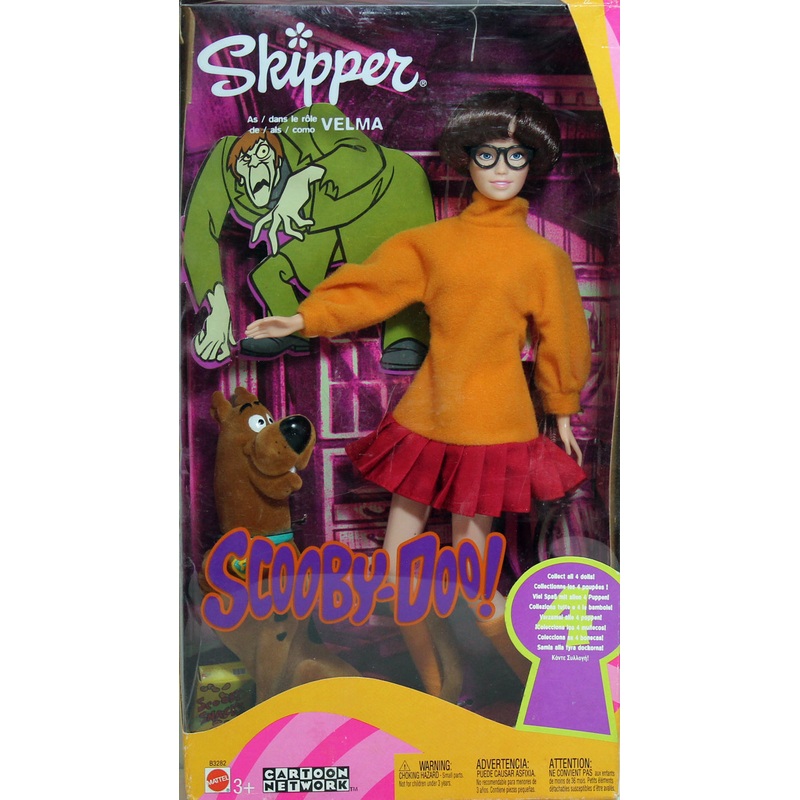 2002 Scooby-Doo Skipper as Velma Barbie (B3282)
